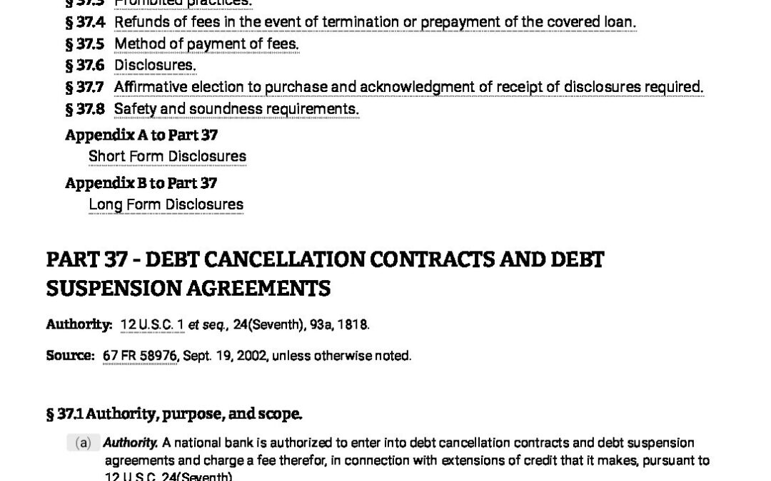 12 CFR Part37 (up to date as of 3-16-2023)