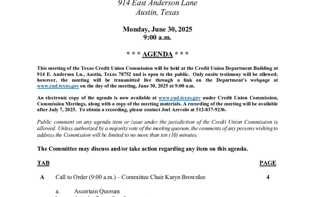 Commissioner Evaluation Committee  (June 2025)