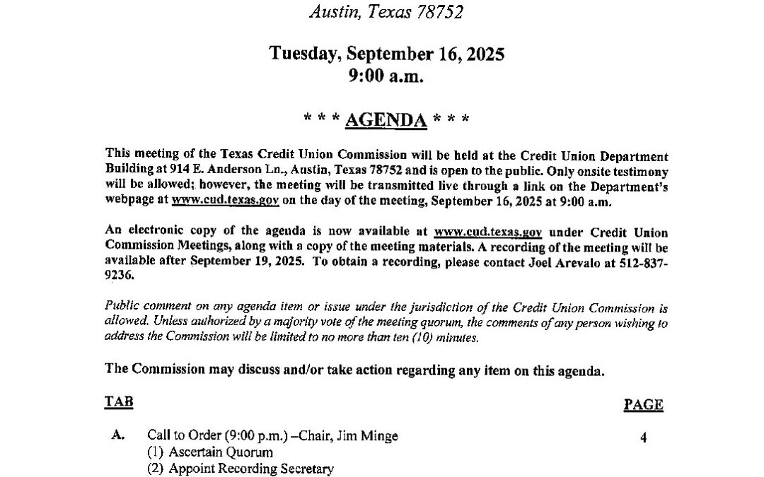 Commission (September 2025)